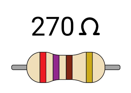 270 Ohm Resistor Color Code